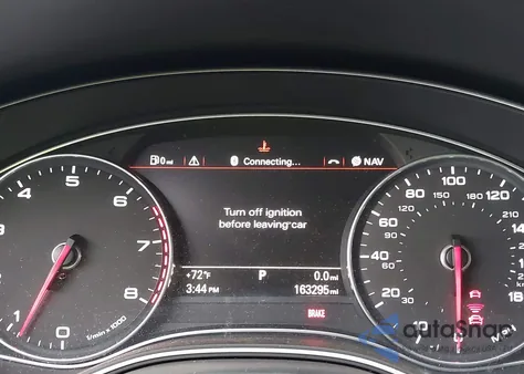 2013 Audi A6 3.0T Premium z USA, uszkodzony, nr VIN WAUHGAFC2DN153202